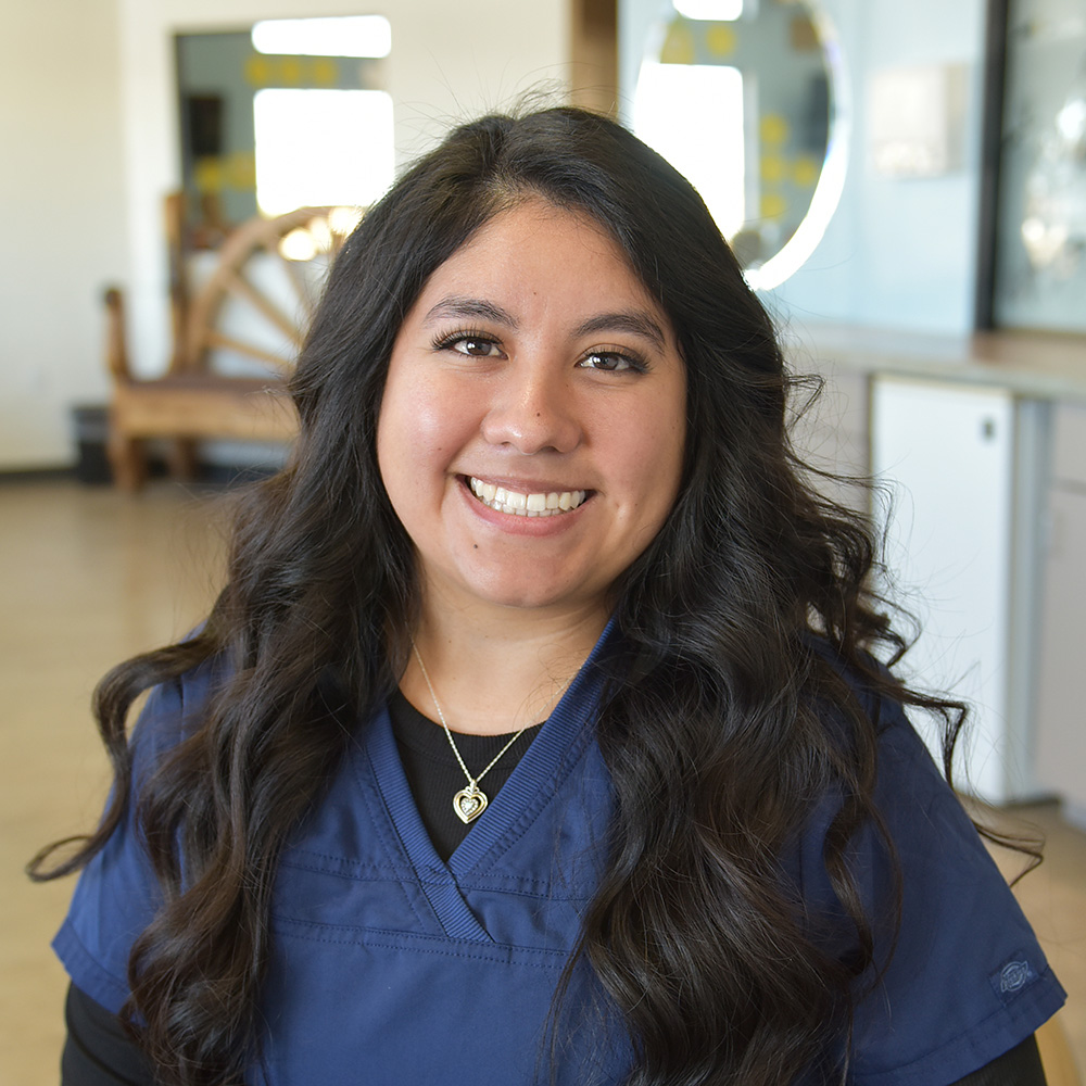 Walton Orthodontics team member. Female orthodontic technician